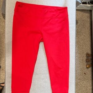 Fabletics Vibrant Red Leggings